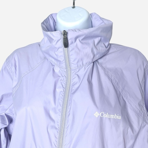 Columbia Women's Switchback III Jacket Lilac Light Purple XL - Picture 5 of 10